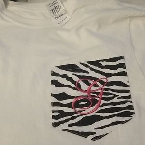 G girls white tee